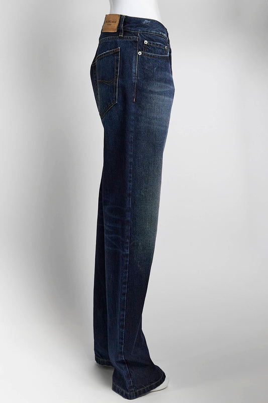 Balenciaga Unisex Denim Blue Jean M