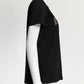Balmain Logo Black Shirt with Logo Button S