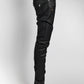 Balmain Zip-detail Leather Skinny Pant 36