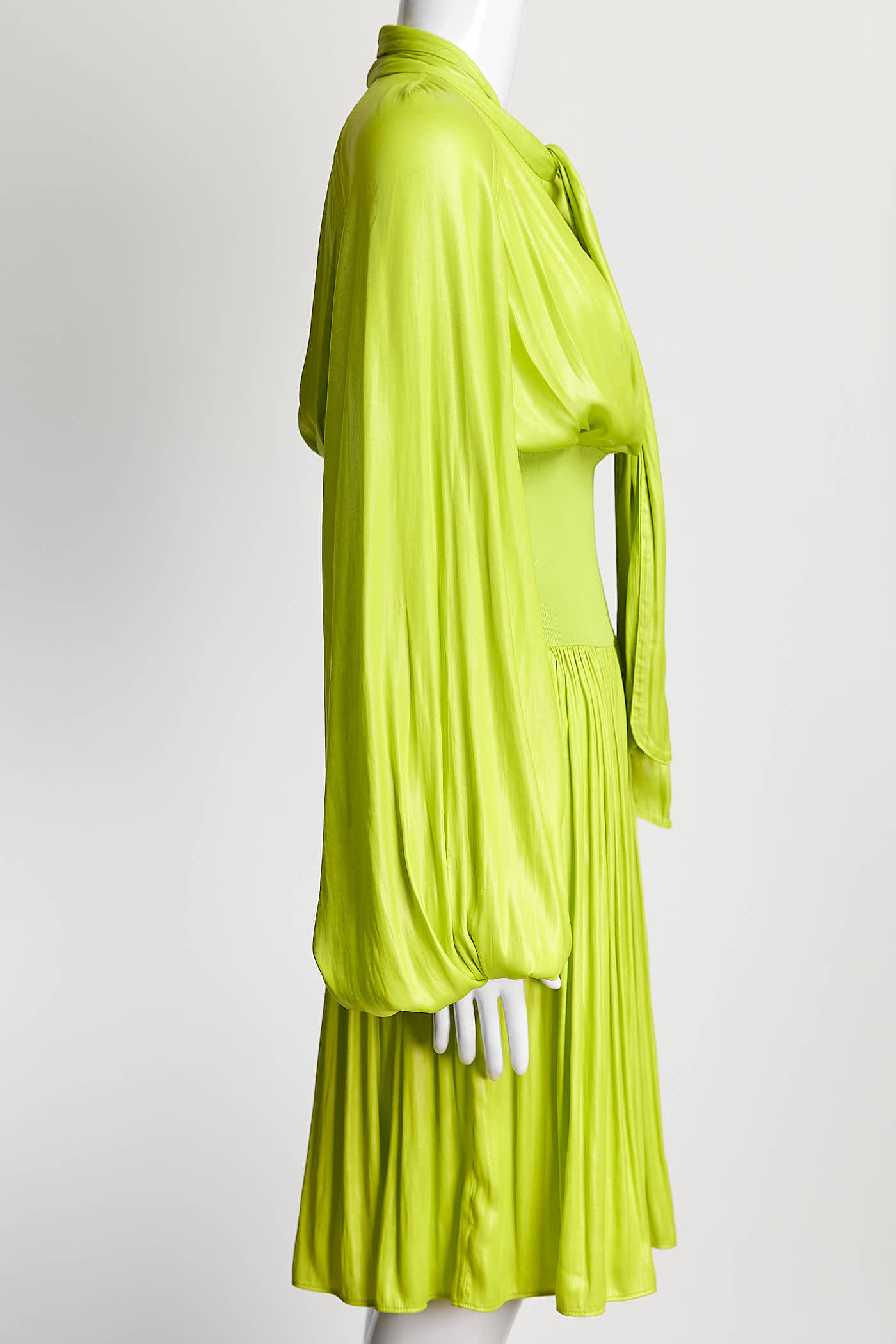 Bottega Veneta Green Dress w/Tie 40