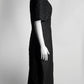 Brandon Maxwell Black Textured Dress 8