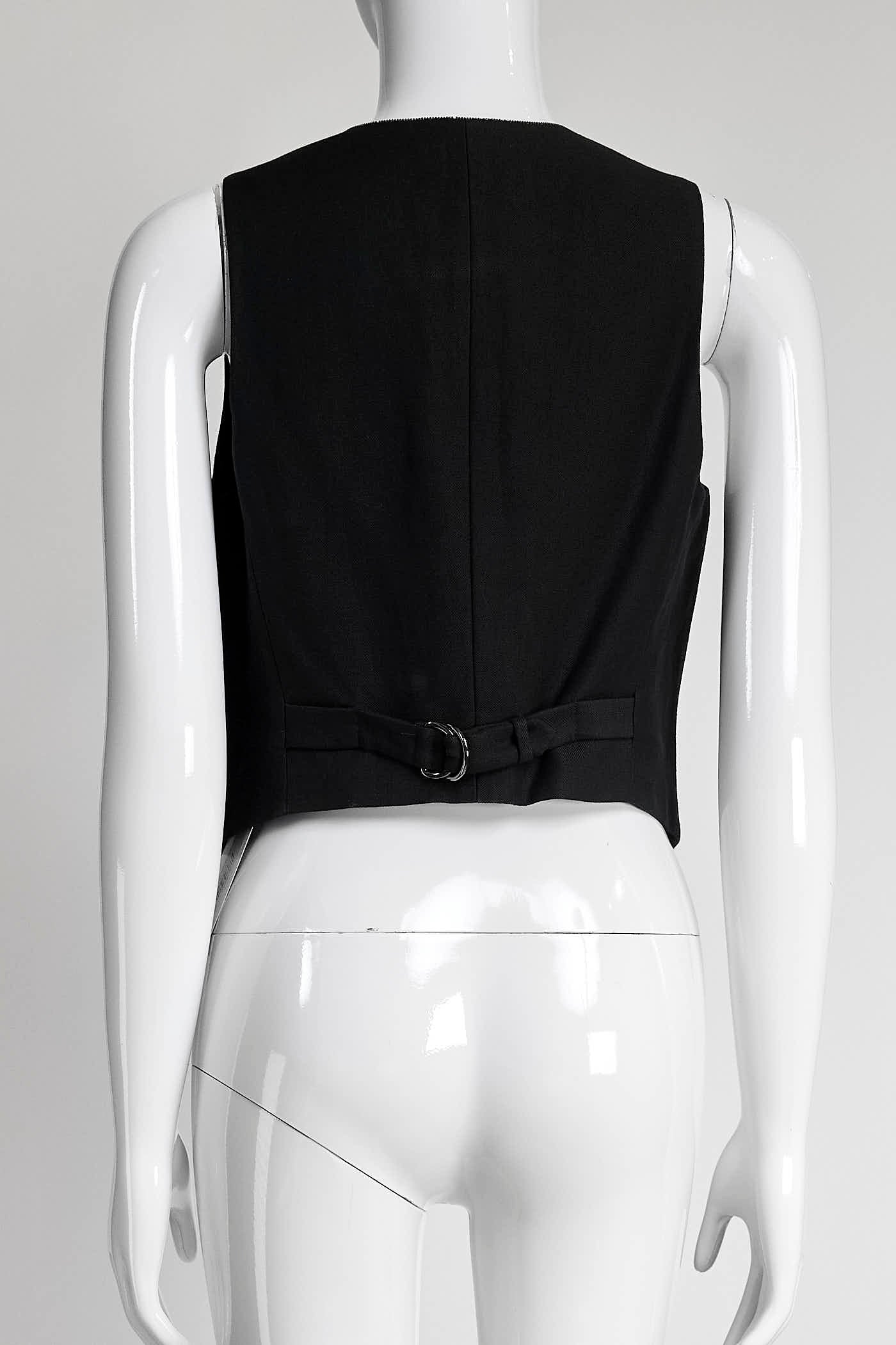 Brunello Cucinelli Black Vest 40