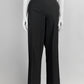 Brunello Cucinelli Black Wool Trouser With Mirror IT 40