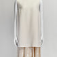 Brunello Cucinelli Cream and Beige Sequin Dress M