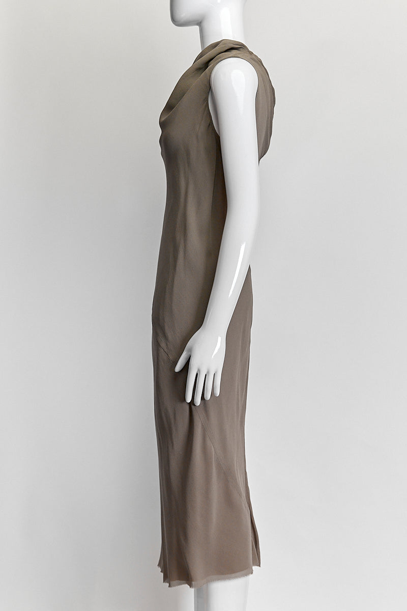 Rick Owens Grey Vicious Dress IT 44