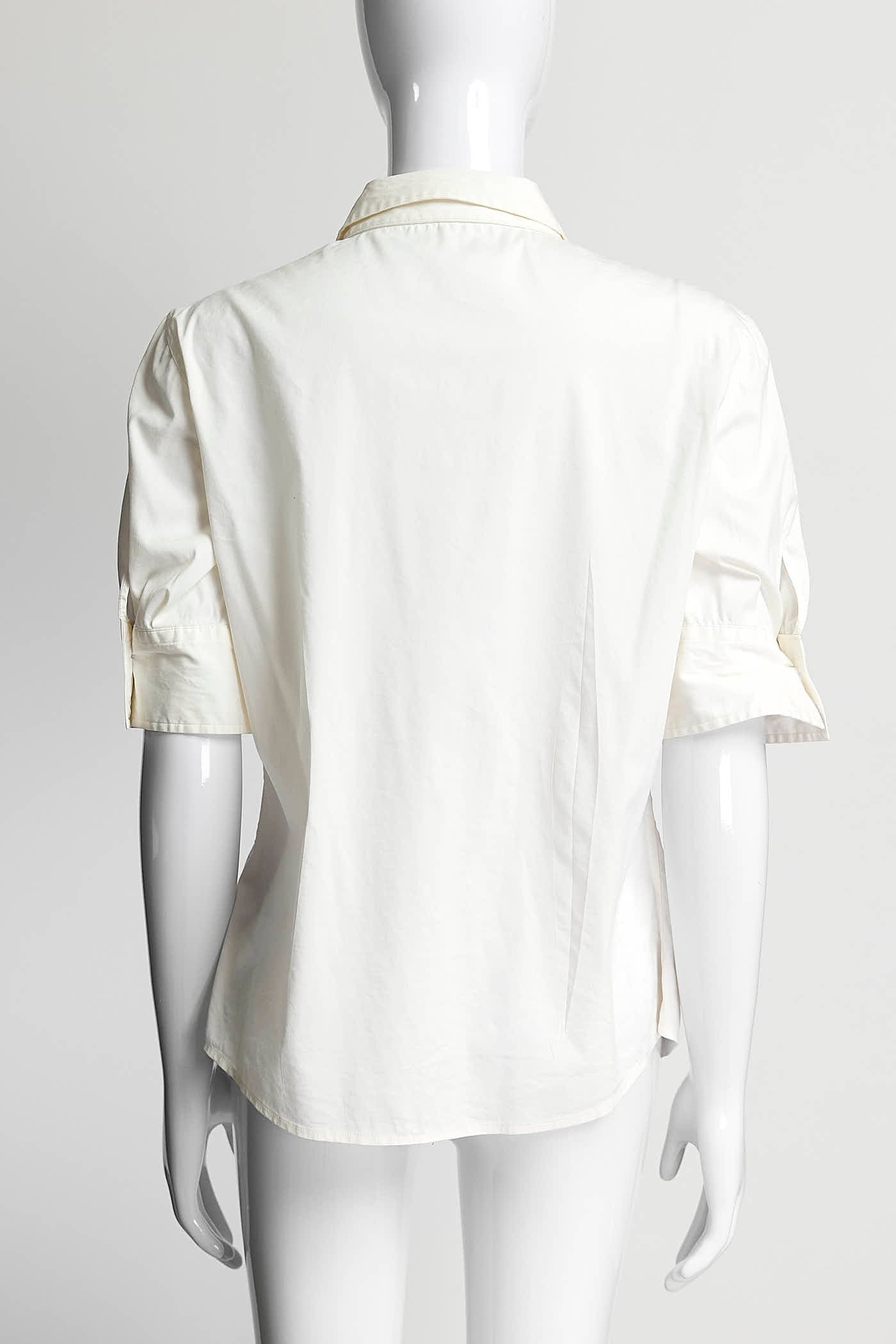 Brunello Cucinelli Floral Detail Shortsleeves Blouse L