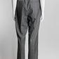 Brunello Cucinelli Grey Houndstooth Wool Trouser with Belt IT42