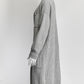 Brunello Cucinelli Grey Metallic Long Cardigan S