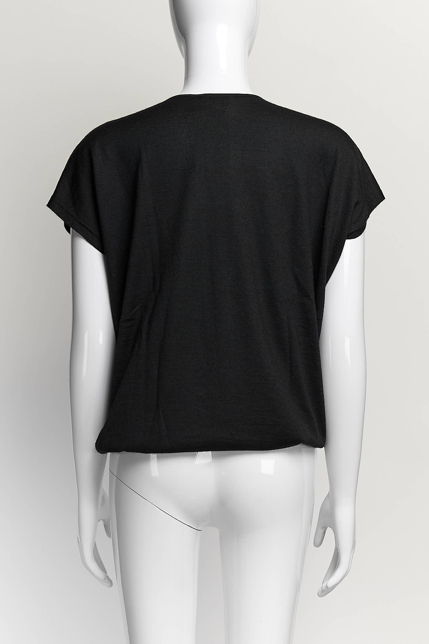 Brunello Cucinelli Grey Monili CASHMERE Top S
