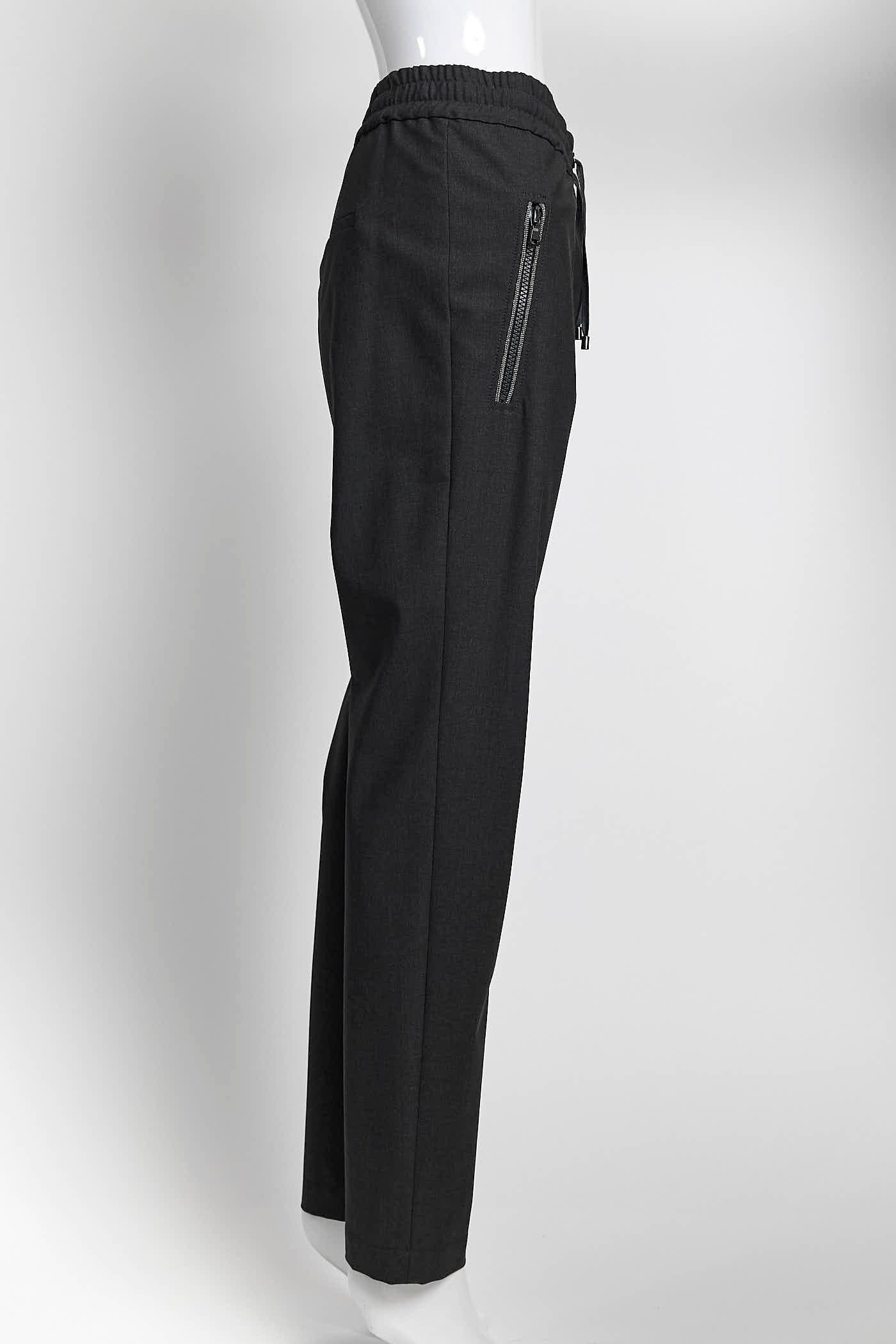 Brunello Cucinelli Grey Monili Detail Jogger IT44