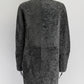 Brunello Cucinelli Grey Shearing Reversible Jacket IT 42