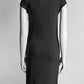 Brunello Cucinelli Grey Wool Mid-Length Dress 38