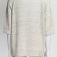 Brunello Cucinelli Linen Sequin ShortSleeve Top S