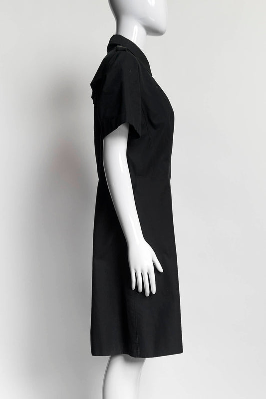 Burberry Black Trench Dress 14