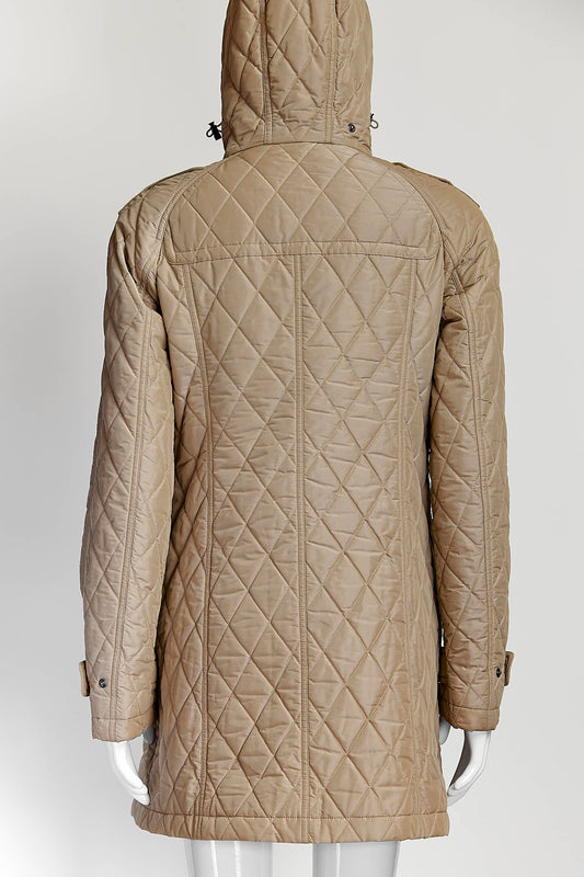 Burberry Horn Buckle Quilted Jacket 40