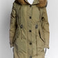 Burberry Khaki Down Jacket M