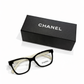 CHANEL TWO TONE SQUARE EYEGLASSES