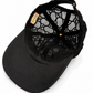 GUCCI BLACK MESH MONOGRAM BASEBALL CAP
