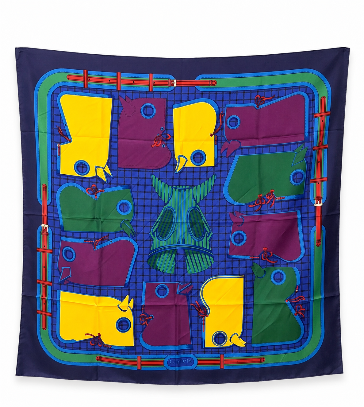 Hermès Camails Silk Scarf