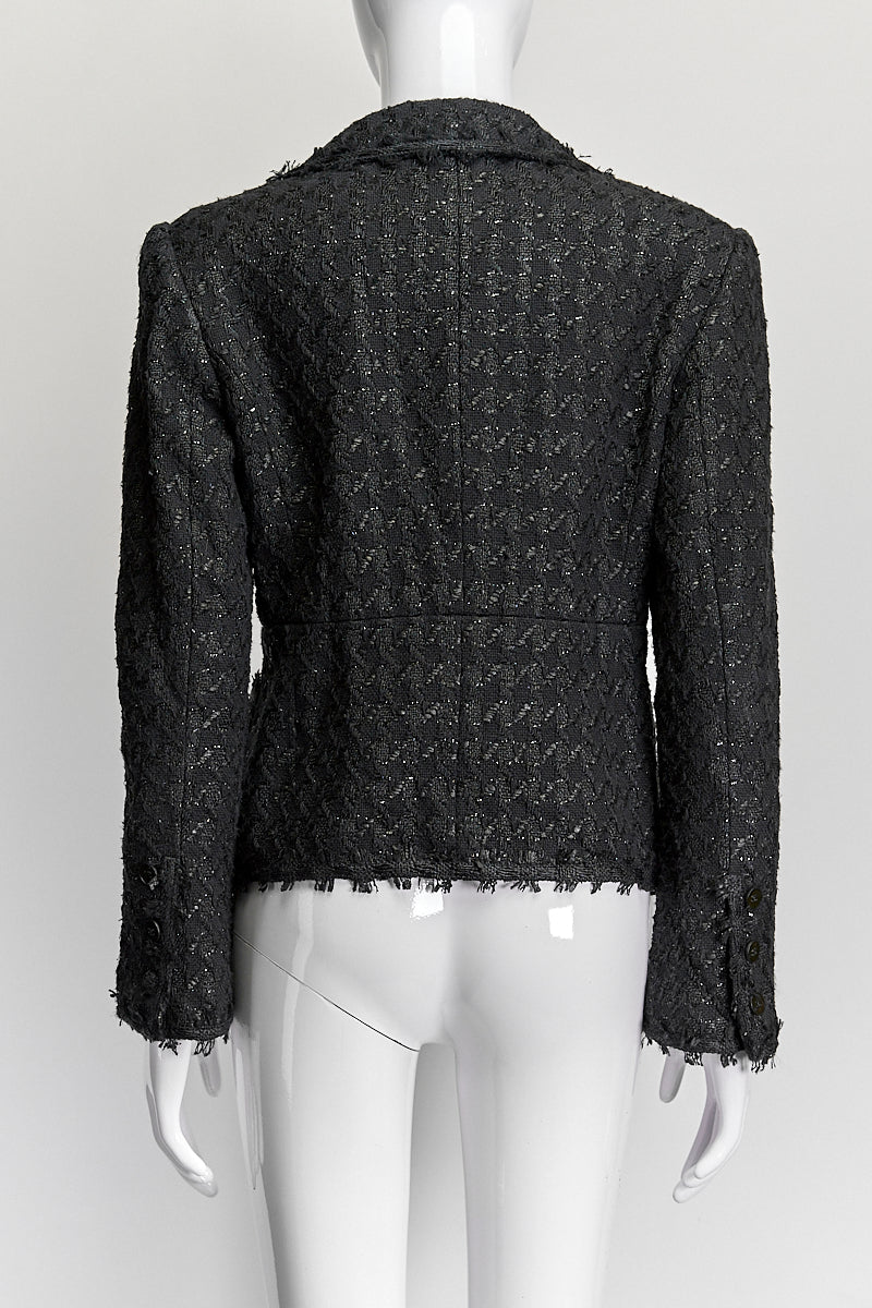 CHANEL Black Tweed Blazer