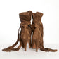 CHLOÉ Tassel Suede Ankle Boots 38