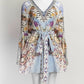 Camilla Wide Sleeve Playsuit Girl Next Door Dress XS