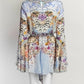 Camilla Wide Sleeve Playsuit Girl Next Door Dress XS
