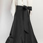 Carolina Hererra Two-Tone Belted Taffeta Shirt Gown 16