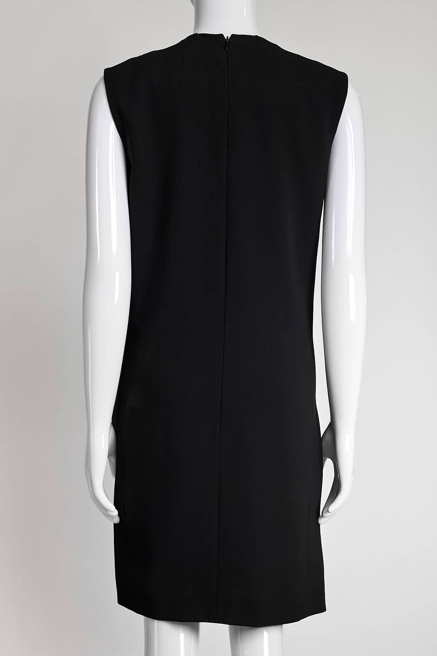 Celine Black Sleeveless Dress 36