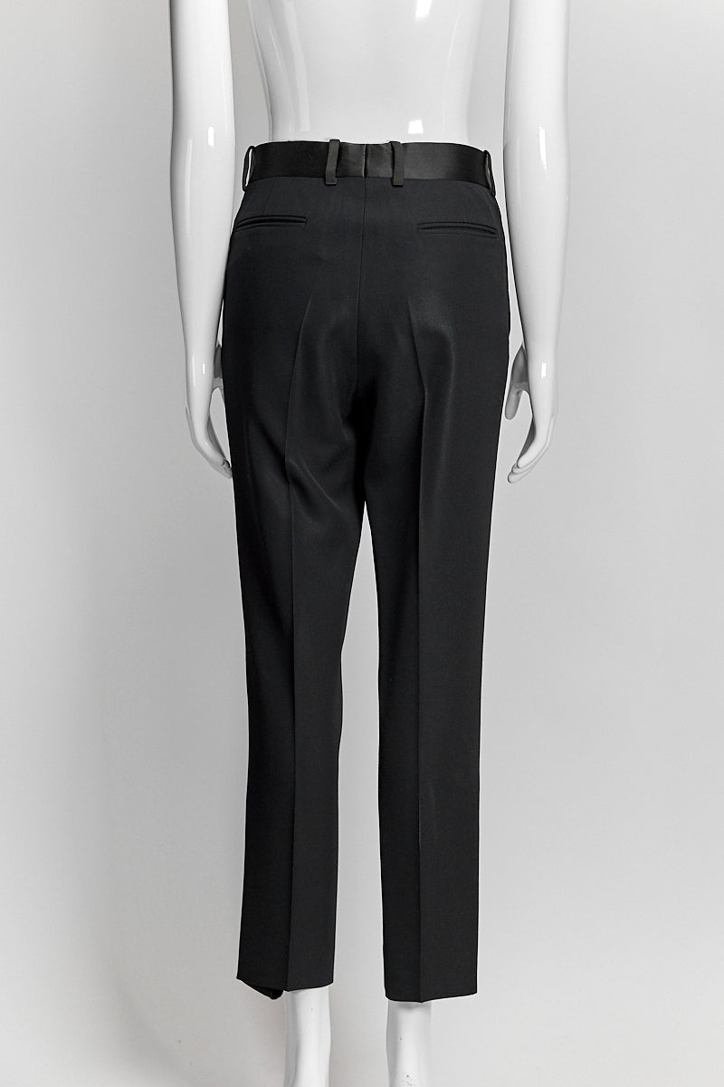 Celine Black Trouser 38