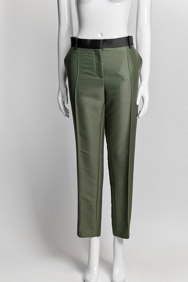 Celine Green/Black Trouser 40