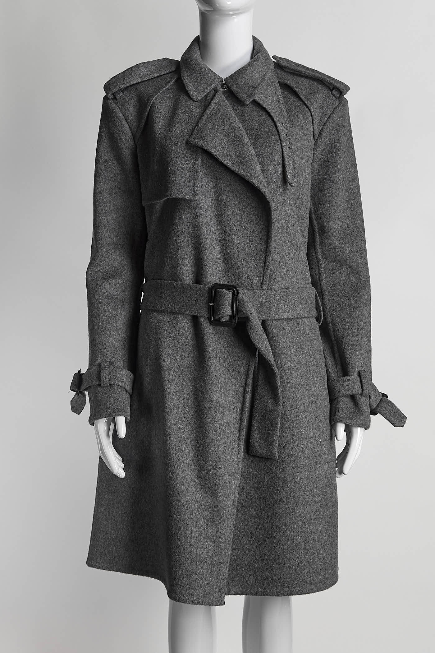 Celine Grey Trench Coat 40