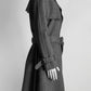 Celine Grey Trench Coat 40