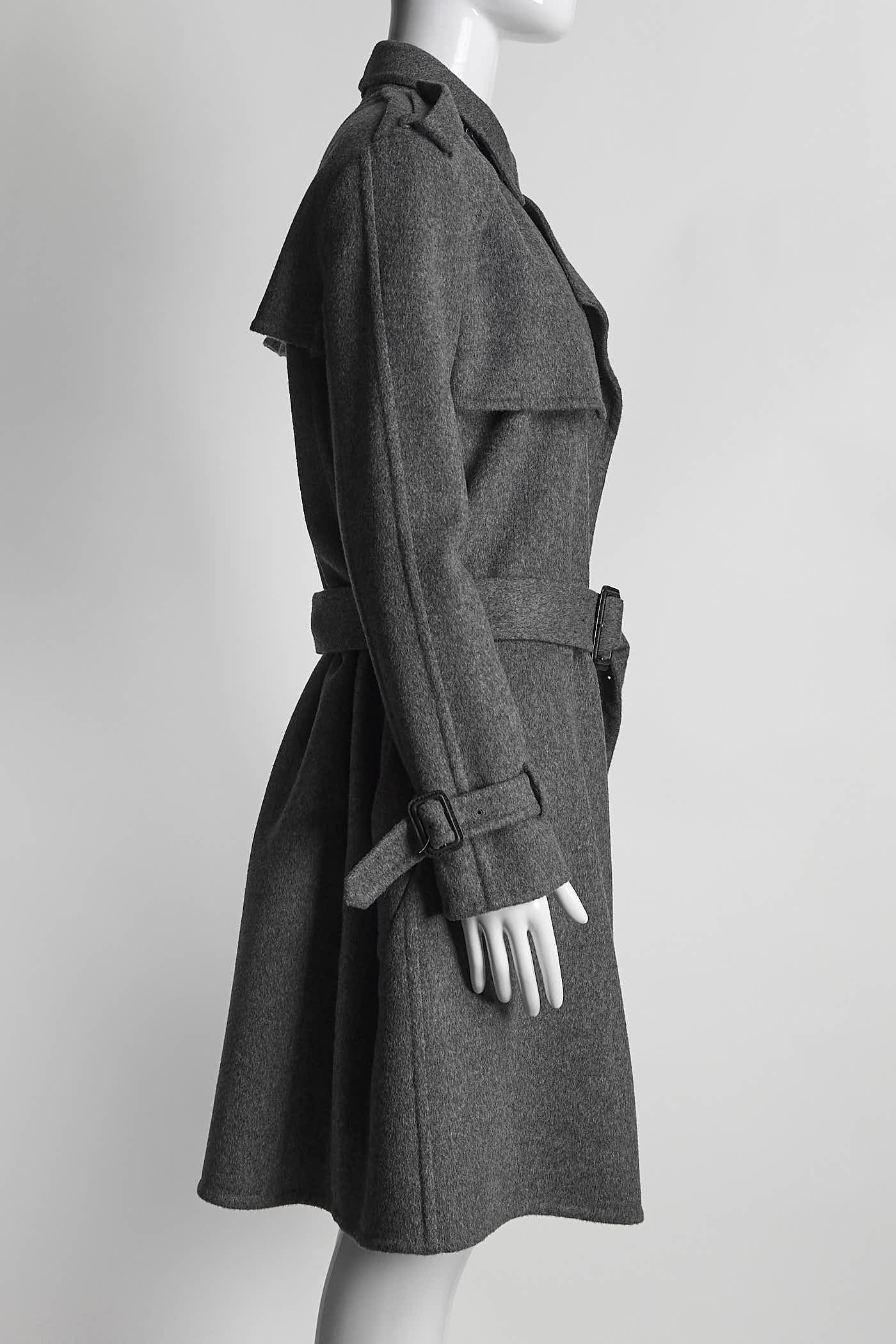Celine Grey Trench Coat 40