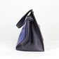 Celine Leather Edge Blue Handle Bags