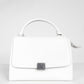 Celine Liege Calfskin Trapeze White Bag