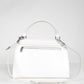 Celine Liege Calfskin Trapeze White Bag