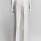 Celine White Trouser 38