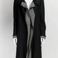 Chanel 2004 Chevron Trim Coat 36