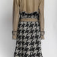 Chanel 2005 Connoisseurs Gem Houndstooth Tweed Trench 44