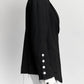 Chanel Black Blazer with Sleeve Detail 38