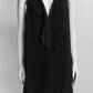 Chanel Black Hooded Sleeveless Dress 40