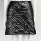 Chanel Black Quilted Skirt 38