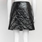 Chanel Black Quilted Skirt 38