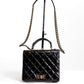 Chanel Black Rita Top Handle Flap Bag