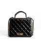 Chanel Black Rita Top Handle Flap Bag