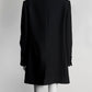 Chanel Black Wool Double-Breasted Coat 38