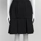 Chanel Black Wool Skirt 40