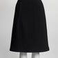 Chanel Black Wool Skirt 40