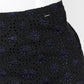 Chanel Black with Navy Embroidered Skirt 36